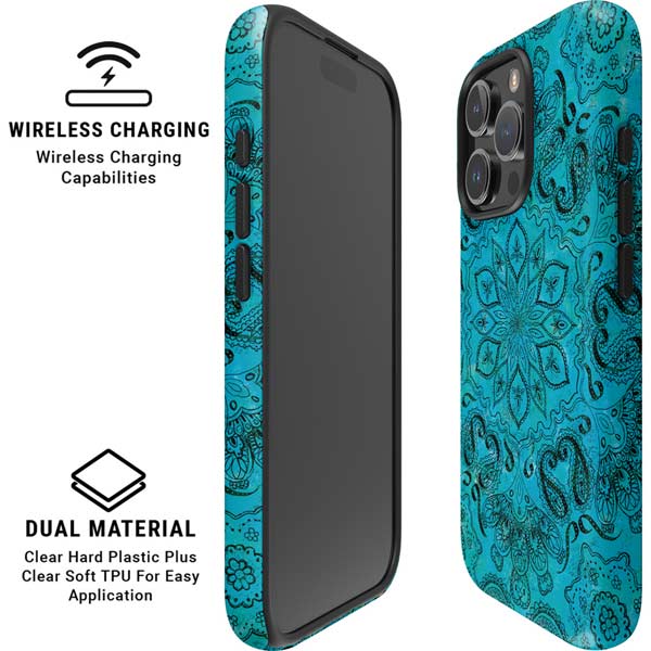Blue Zen Ginseng iPhone 16 Pro Magsafe Impact Case