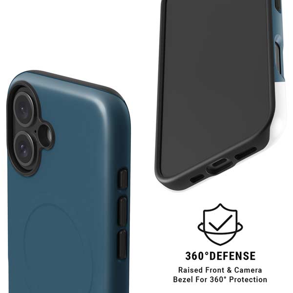 Bluesteel Color Palette iPhone 16 Magsafe Impact Case