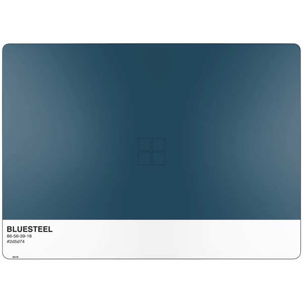 Bluesteel Color Palette Surface Laptop 7 15in Skin