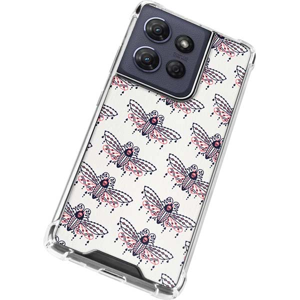 Blush Moth by Cat Coq Moto G Play 5G (2025) Clear Case