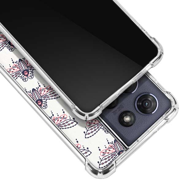 Blush Moth by Cat Coq Moto G Play 5G (2025) Clear Case