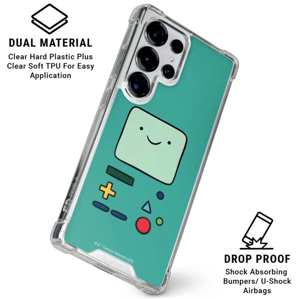 Adult Swim Adventure Time BMO Galaxy S25 Ultra Clear Case
