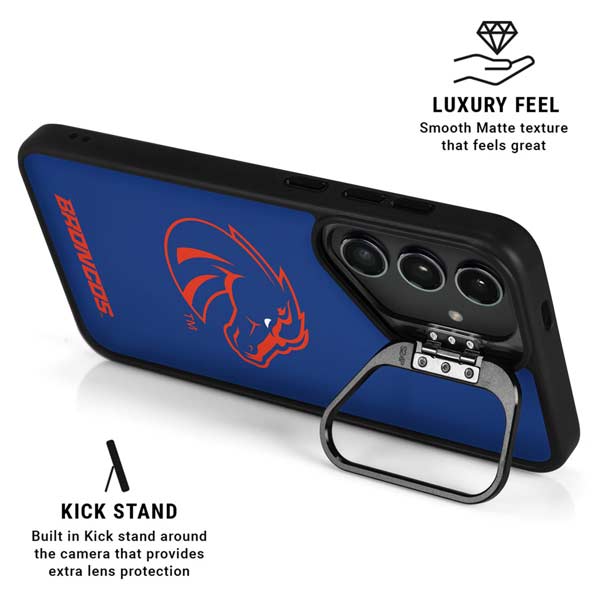 Boise State University Broncos Mascot Galaxy S26 Ultra Kickstand Case