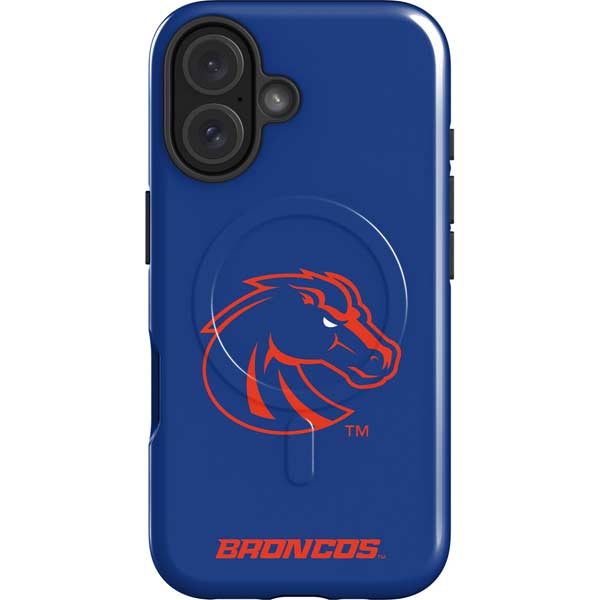 Boise State University Broncos Mascot iPhone 16 Magsafe Impact Case