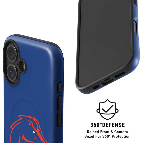 Boise State University Broncos Mascot iPhone 16 Magsafe Impact Case