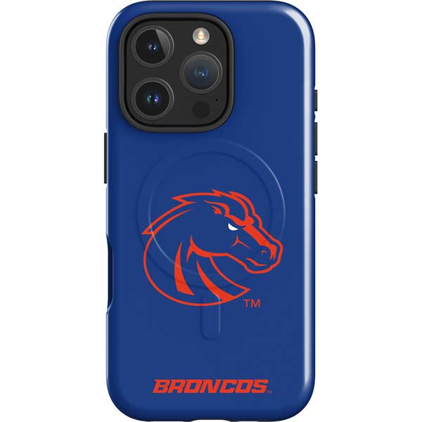 Boise State University Broncos Mascot iPhone 16 Pro Magsafe Impact Case