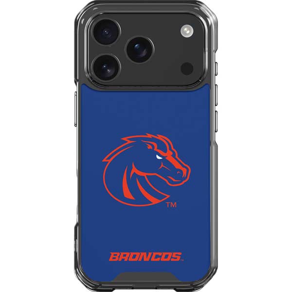 Boise State University Broncos Mascot iPhone 17 Pro Clear Case
