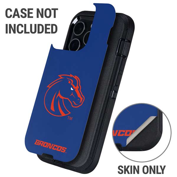 Boise State University Broncos Mascot Otterbox Defender iPhone Skin