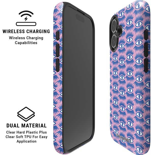 Bouffants and Broken Hearts Bold Eyes 2 iPhone 16 Plus Magsafe Impact Case