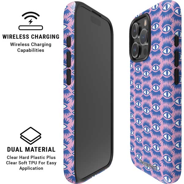Bouffants and Broken Hearts Bold Eyes 2 iPhone 16 Pro Max Magsafe Impact Case