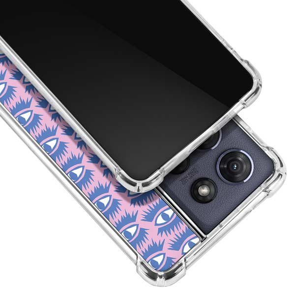 Bouffants and Broken Hearts Bold Eyes 2 Moto G 5G (2025) Clear Case