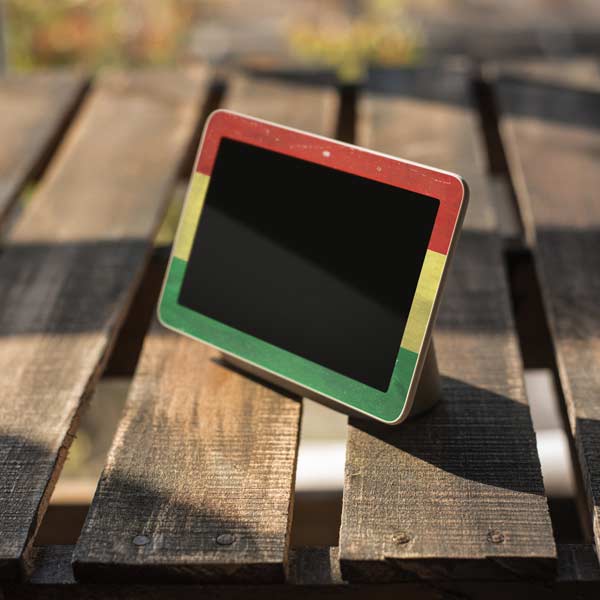 Bolivia Flag Distressed Google Home Hub Skin