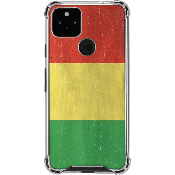 Bolivia Flag Distressed Pixel Cases