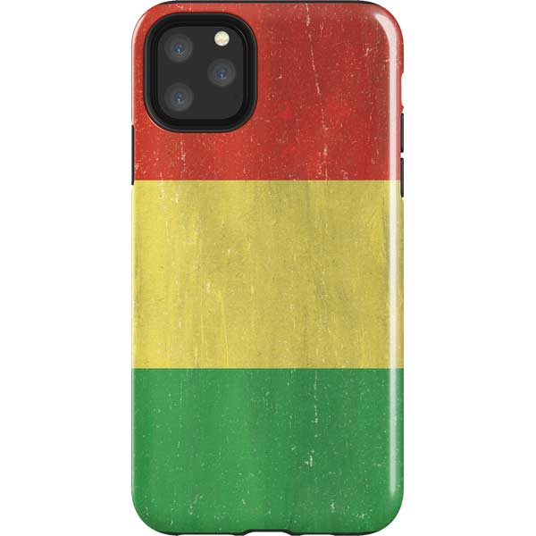 Bolivia Flag Distressed iPhone Cases