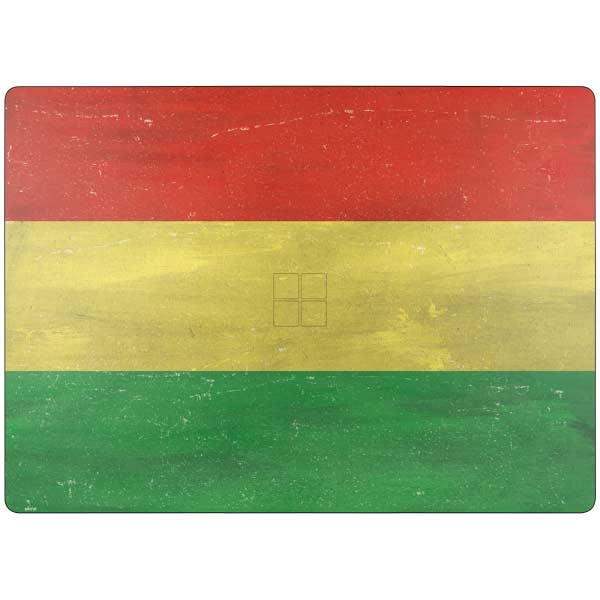 Bolivia Flag Distressed Surface Laptop 7 15in Skin