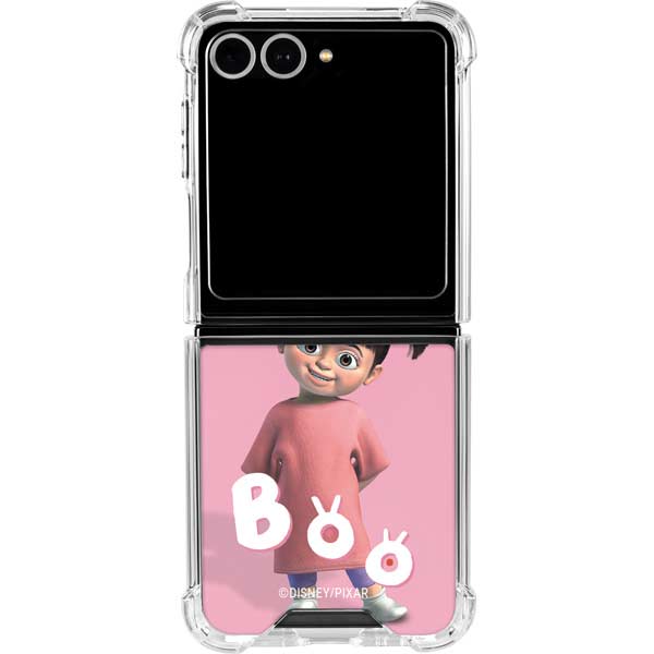 Disney Monsters Inc. Boo Portrait Galaxy Z Flip7 Clear Case