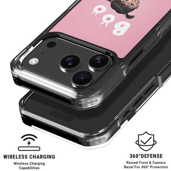 Disney Monsters Inc. Boo Portrait iPhone 17 Pro Clear Case