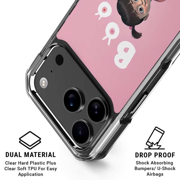 Disney Monsters Inc. Boo Portrait iPhone 17 Pro Clear Case