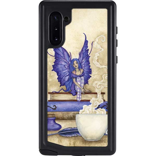 Bookworm Fairy by Amy Brown Galaxy Cases