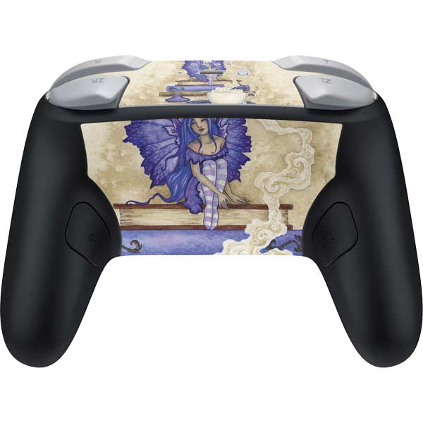 Bookworm Fairy by Amy Brown Nintendo Switch 2 (2025) Pro Controller Skin