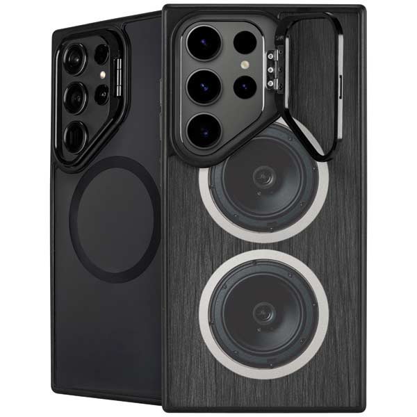 Boom Box Speakers Galaxy S26 Ultra Kickstand Case