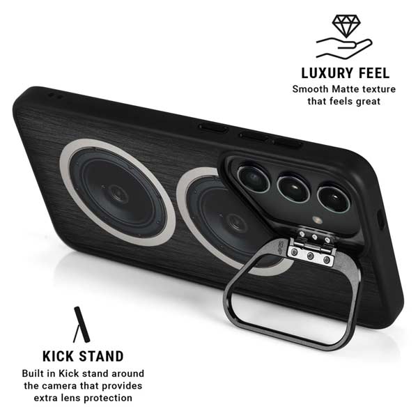 Boom Box Speakers Galaxy S26 Ultra Kickstand Case
