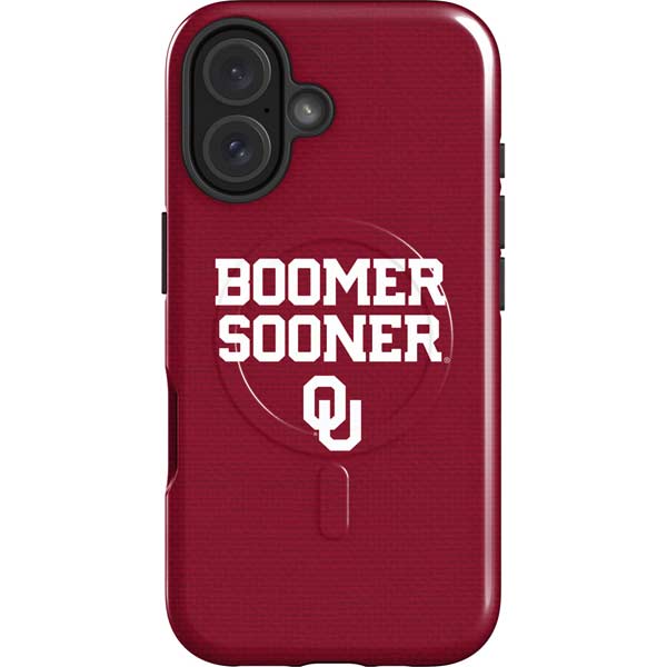 University of Oklahoma Boomer Sooner iPhone 16 Magsafe Impact Case