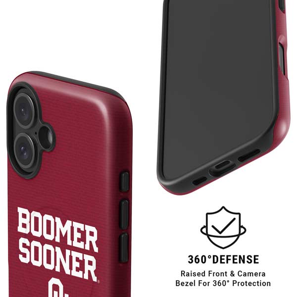 University of Oklahoma Boomer Sooner iPhone 16 Magsafe Impact Case