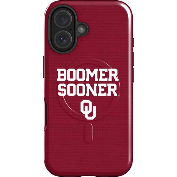 University of Oklahoma Boomer Sooner iPhone 16 Plus Magsafe Impact Case