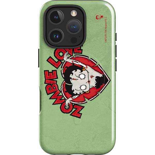 Betty Boop Zombie Love iPhone 16 Pro Max Magsafe Impact Case