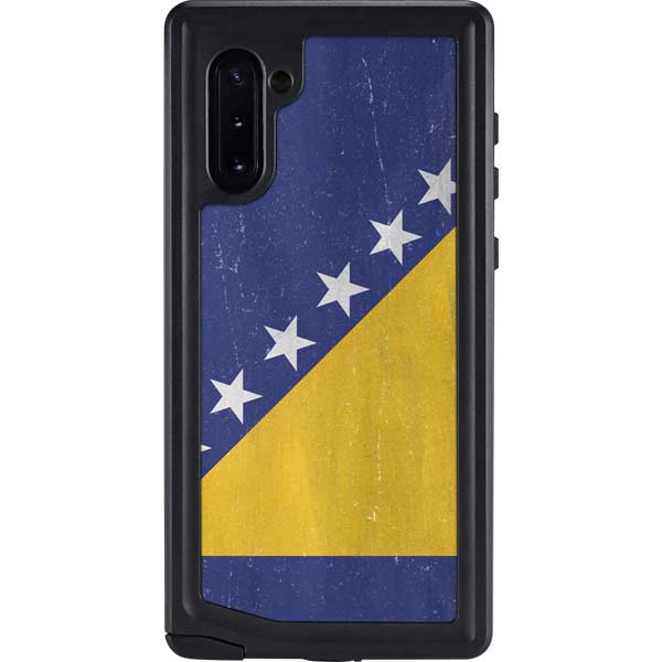 Bosnia and Herzegovina Flag Distressed Galaxy Cases
