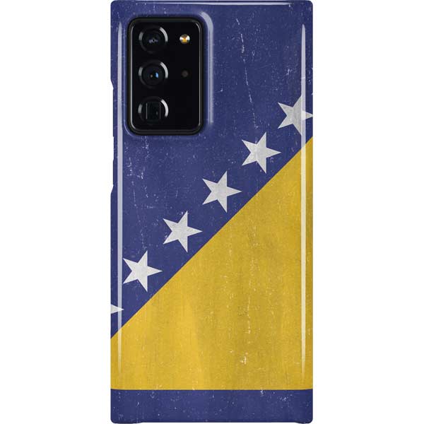 Bosnia and Herzegovina Flag Distressed Galaxy Cases