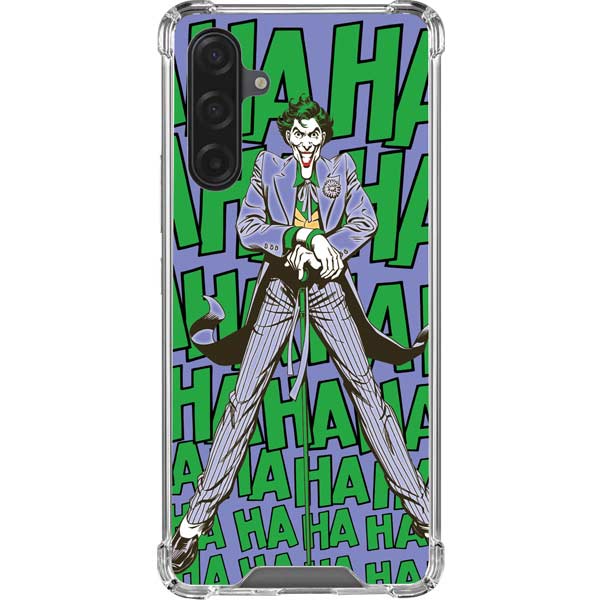 DC Comics The Joker Vintage pose pattern Galaxy Cases
