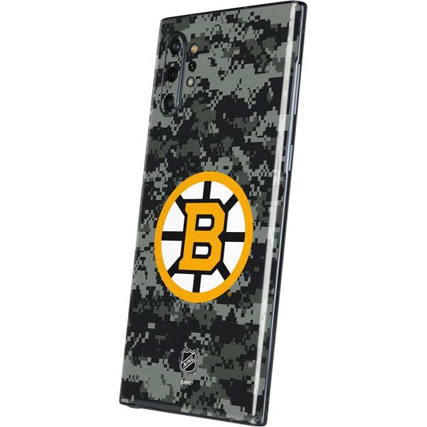 NHL Boston Bruins Camo Galaxy Note 10 Plus Skin
