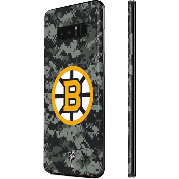 NHL Boston Bruins Camo Galaxy Note 8 Skin