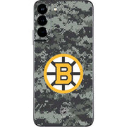 NHL Boston Bruins Camo Galaxy S22 Plus Skin
