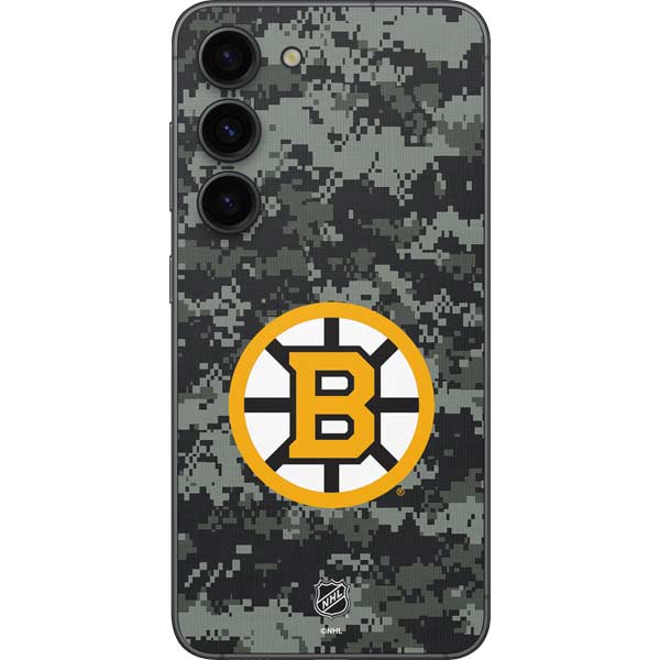 NHL Boston Bruins Camo Galaxy S23 Skin