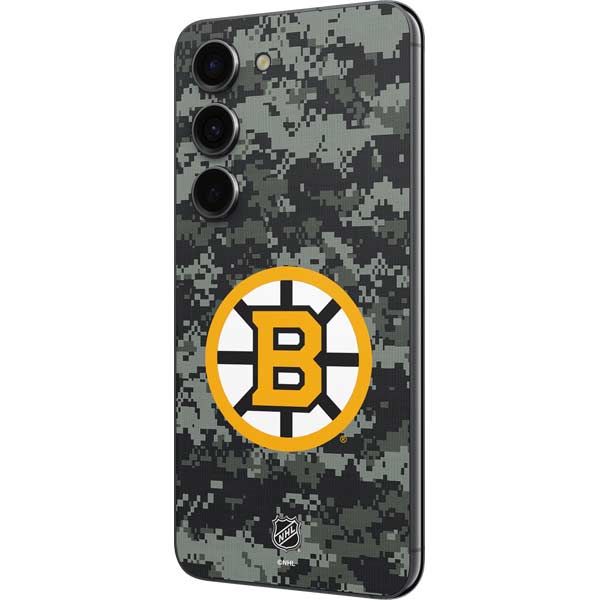NHL Boston Bruins Camo Galaxy S23 Skin
