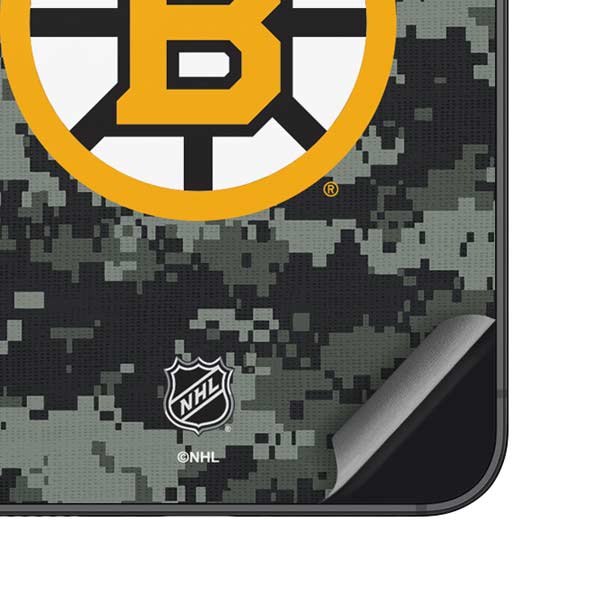 NHL Boston Bruins Camo Galaxy S23 Skin