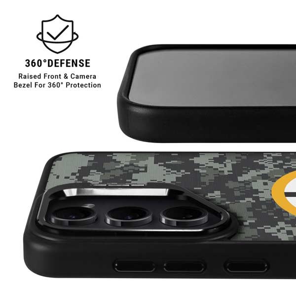 NHL Boston Bruins Camo Galaxy S25 Plus Kickstand Case