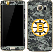 NHL Boston Bruins Camo Galaxy S7 Edge Skin