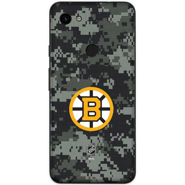NHL Boston Bruins Camo Google Pixel 3a Skin