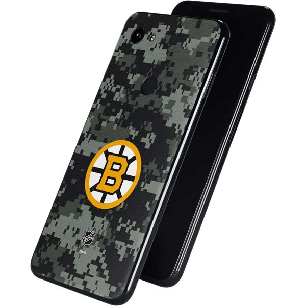 NHL Boston Bruins Camo Google Pixel 3a Skin