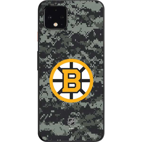 NHL Boston Bruins Camo Google Pixel 4 Skin