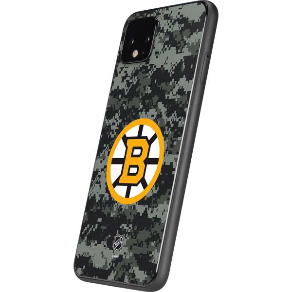 NHL Boston Bruins Camo Google Pixel 4 Skin