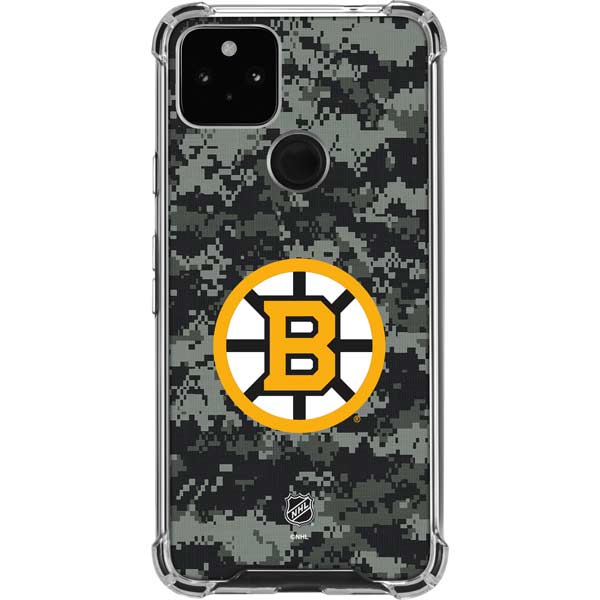 NHL Boston Bruins Camo Pixel Cases