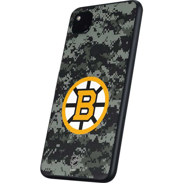 NHL Boston Bruins Camo Google Pixel 4a Skin
