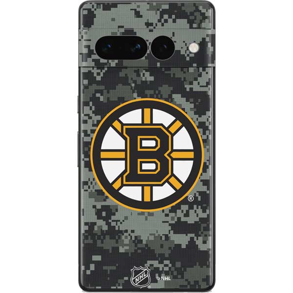 NHL Boston Bruins Camo Google Pixel 7 Pro Skin