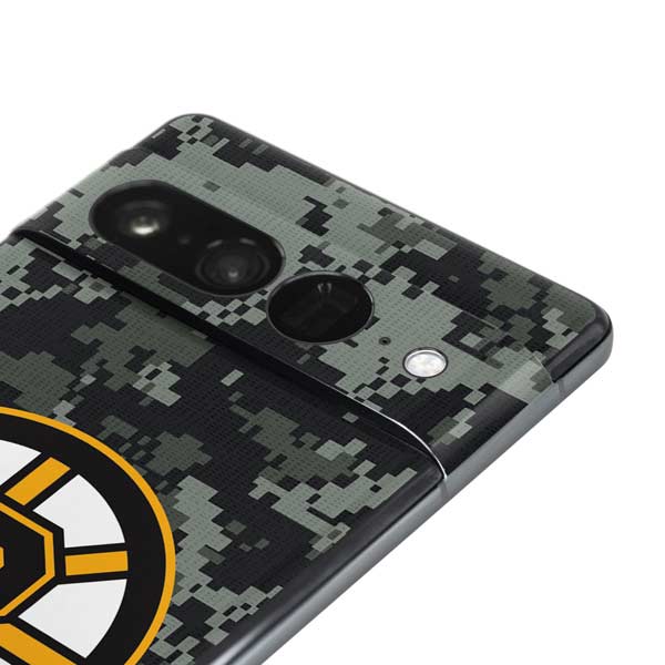 NHL Boston Bruins Camo Google Pixel 7 Pro Skin