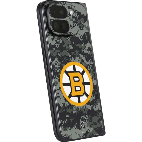 NHL Boston Bruins Camo Google Pixel 9 Pro Fold Skin